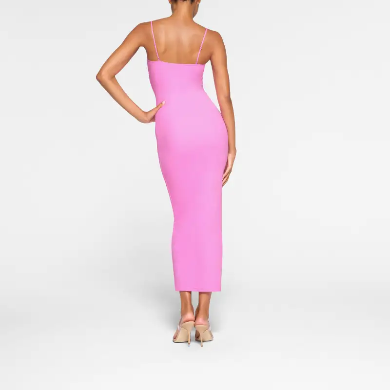 Skims Slip Dresses Women's NEON ORCHID/Neon Orchid-2