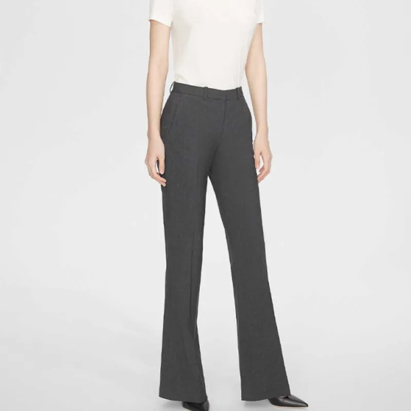 THEORY Casual Pants Women's Gray A08-3