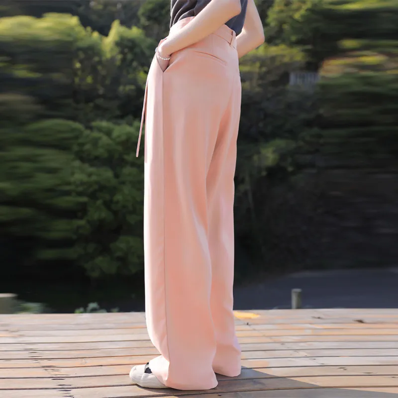 Demana Casual Pants Women's Light Peach Pink-1