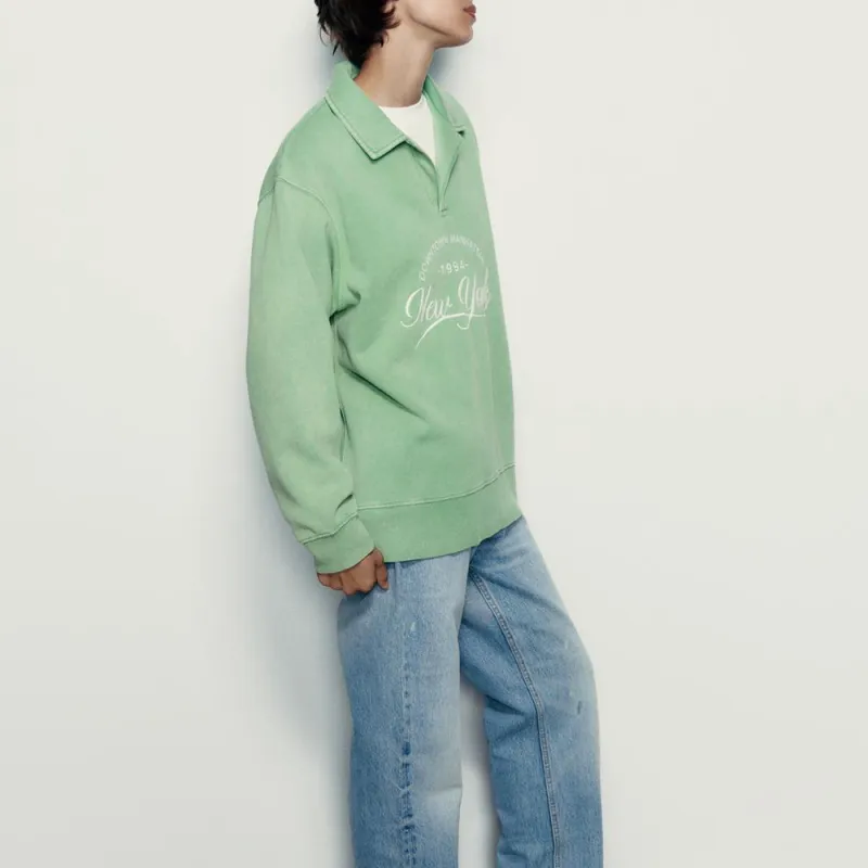 ZARA Polo Shirts Women's Green-4