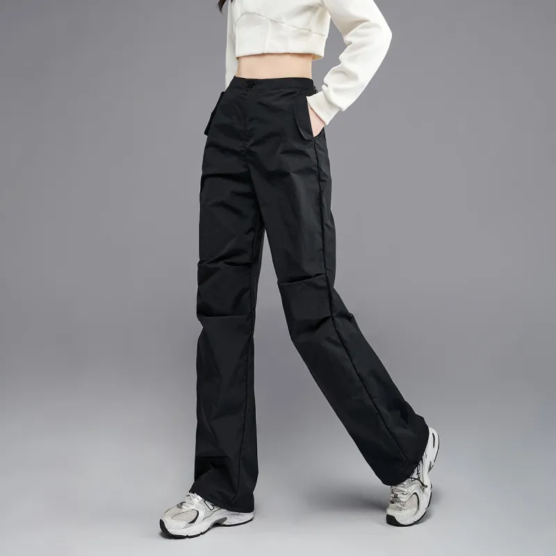 YALIDA Cargo Pants Women's Black-3