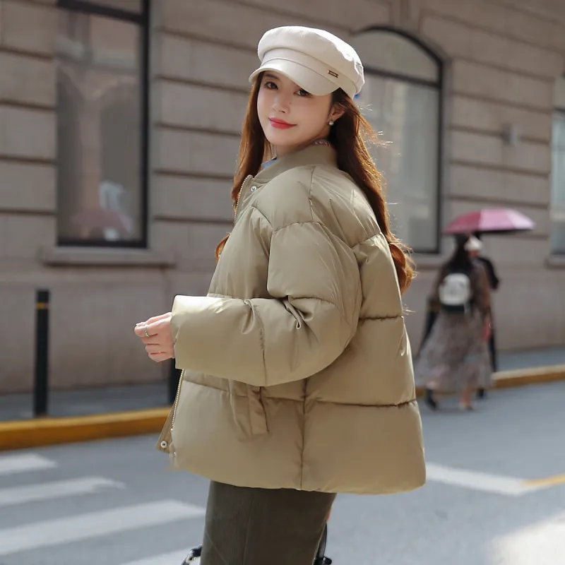 Emodues Puffer Jacket Women's Autumn Green-2