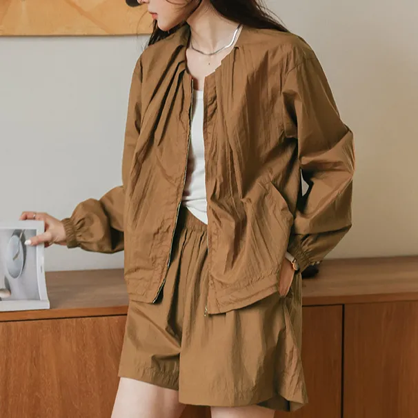 Mt Casual Suit Women's Honey Camel-2