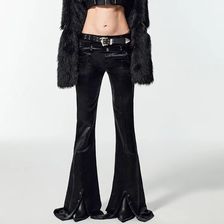 EverArcana Casual Pants Women's Black-1