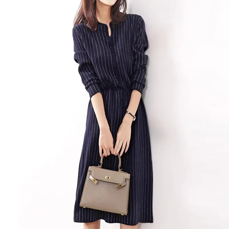 Mapping Long Sleeved Dresses Women's-1