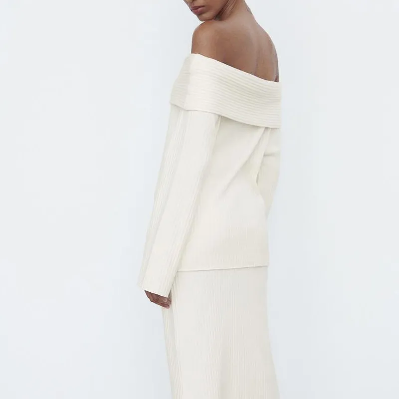 ZARA T Shirt Women's Frosted White-2