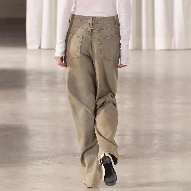 ZARA Jeans Women's Sand-4