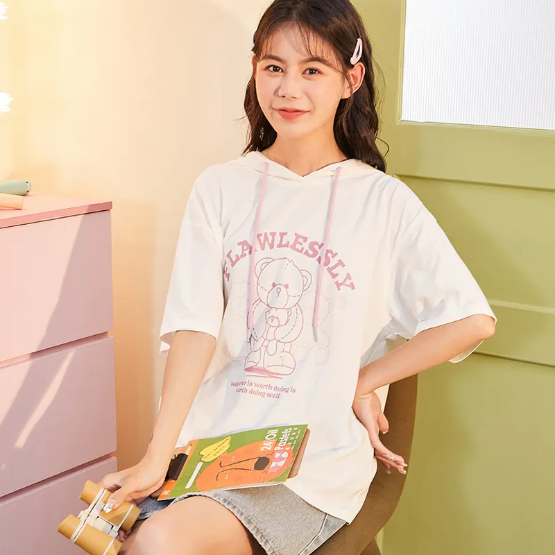 Tonlion Sweatshirt Women's Raw White-1