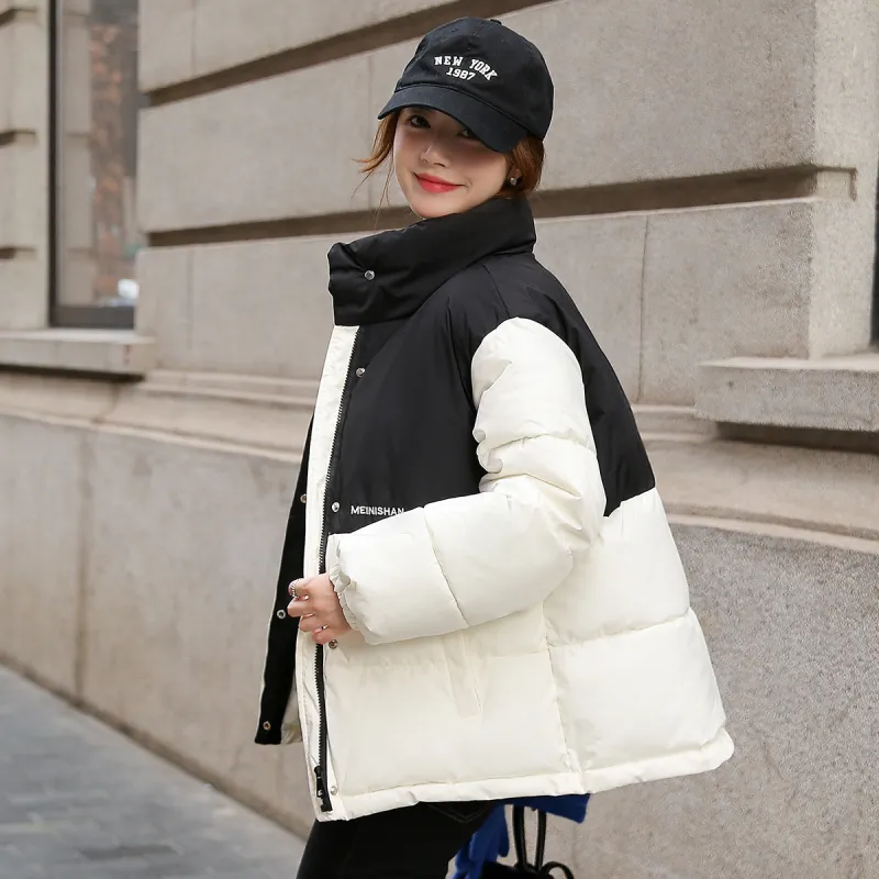 Emodues Puffer Jacket Women's White-3