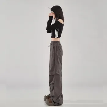 Yynw Casual Pants Women's Ore Gray