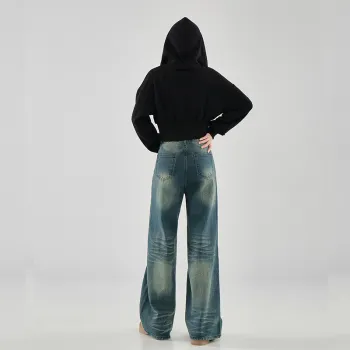 Yynw Jeans Women's Peacock Blue