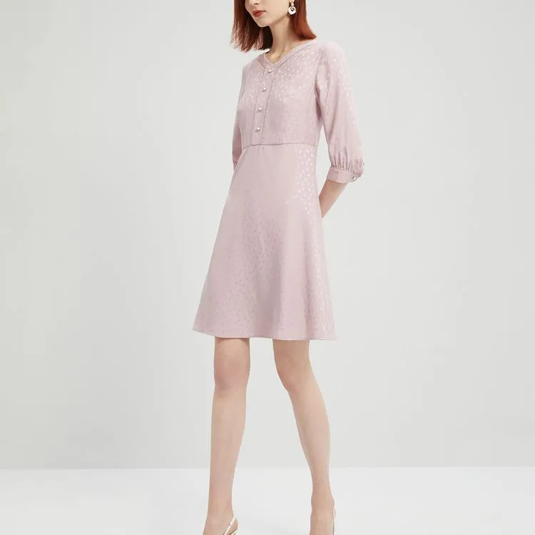 FINITY Long Sleeved Dresses Women's Pink-2
