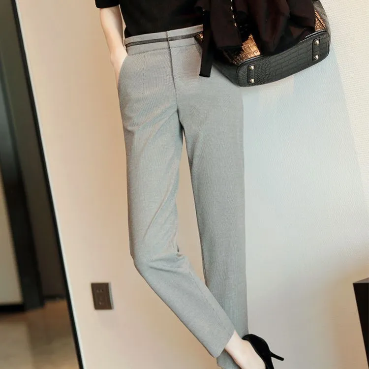 Dme Suit Trousers Women's Gray-1