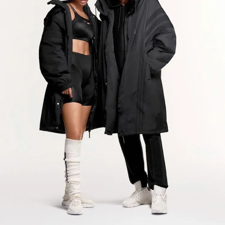 Adidas Originals Parka Coats Unisex Black-2