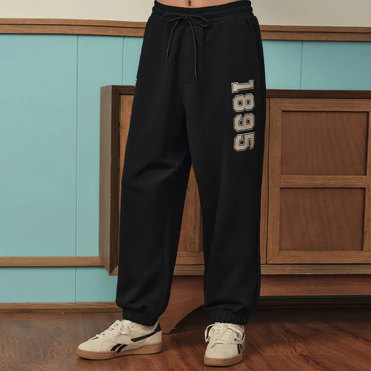 Reebok Knitted Sweatpants Unisex Black-3