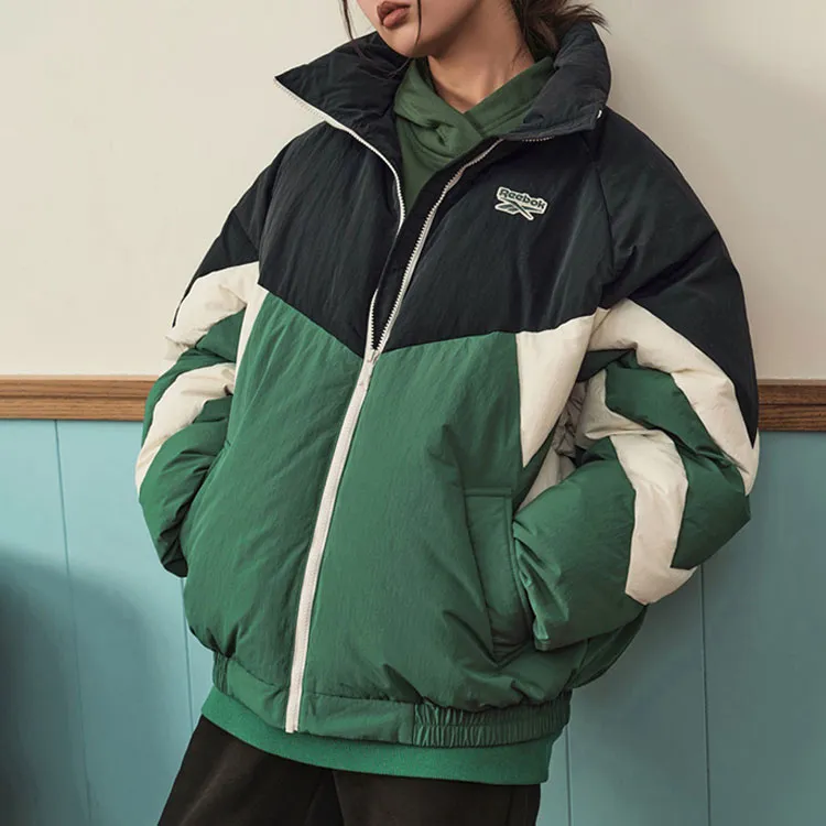 Reebok Down Jackets Unisex Dark Green/Black/Beige/White-1