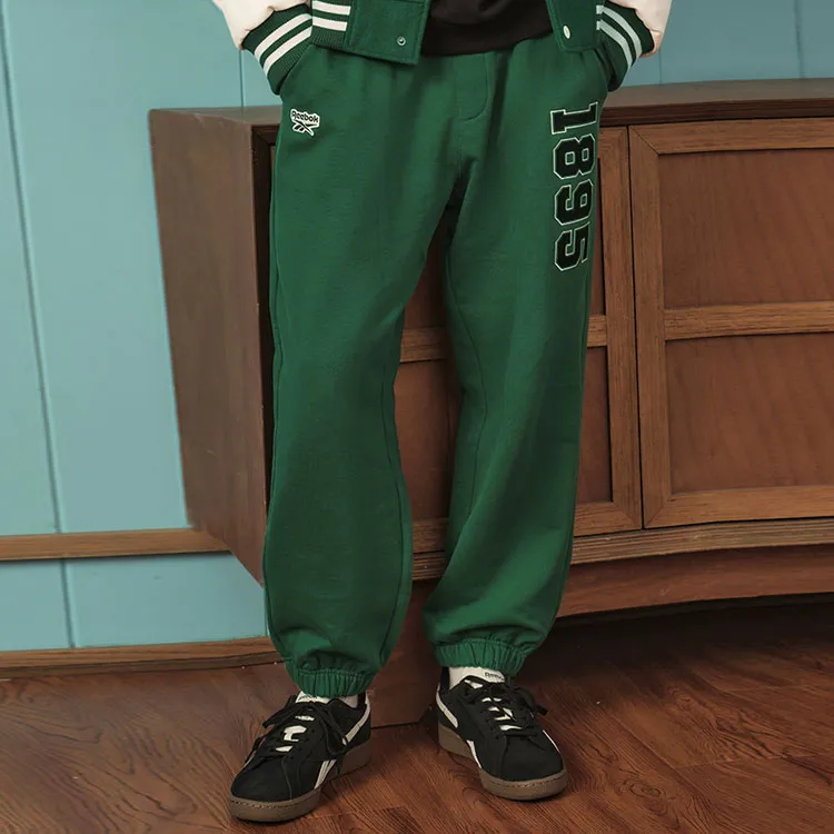 Reebok Knitted Sweatpants Unisex Dark Green-2