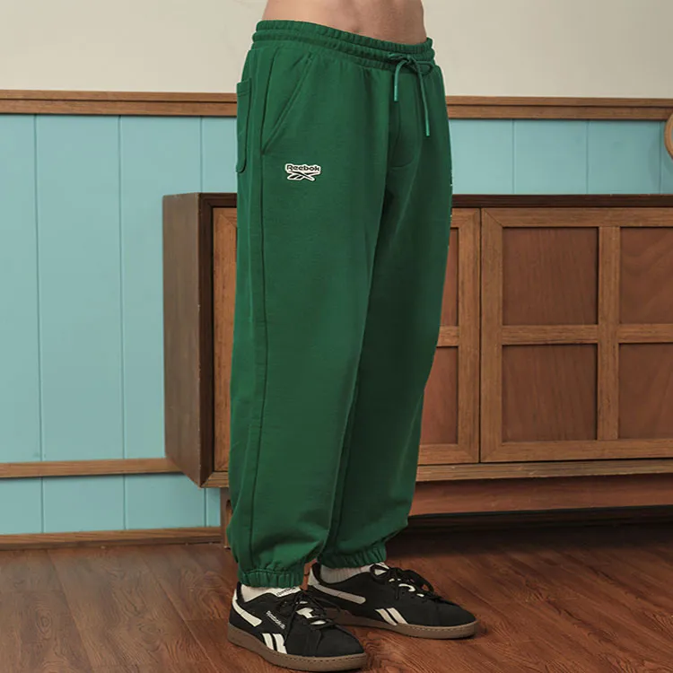Reebok Knitted Sweatpants Unisex Dark Green-4