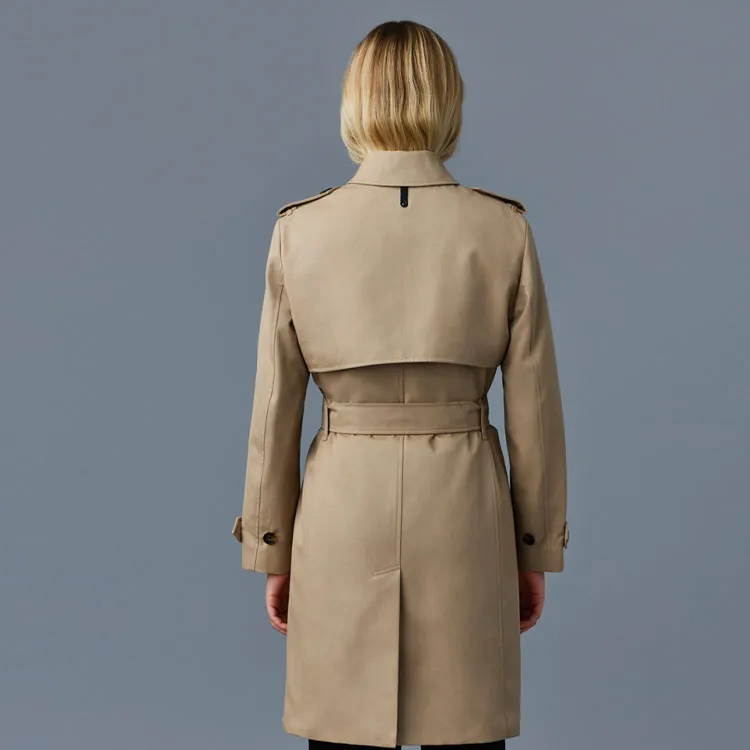MACKAGE Trench Coats Women's Beige Umber-1