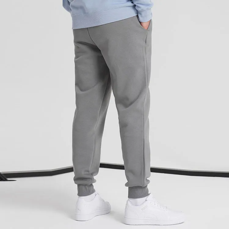 PUMA ESS Knitted Sports Pants Men's Gray-1