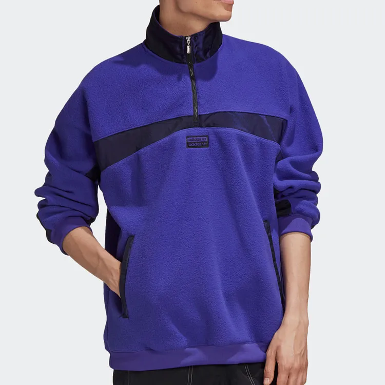 Adidas Originals PURPLE Sweatshirt Men's Purple-2