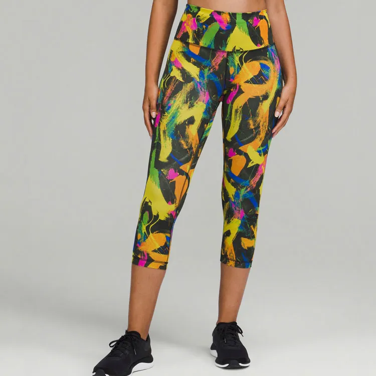 Lululemon Wunder Train Sports Shorts 21' Women's Light Adjusted Black Mixed Color-2