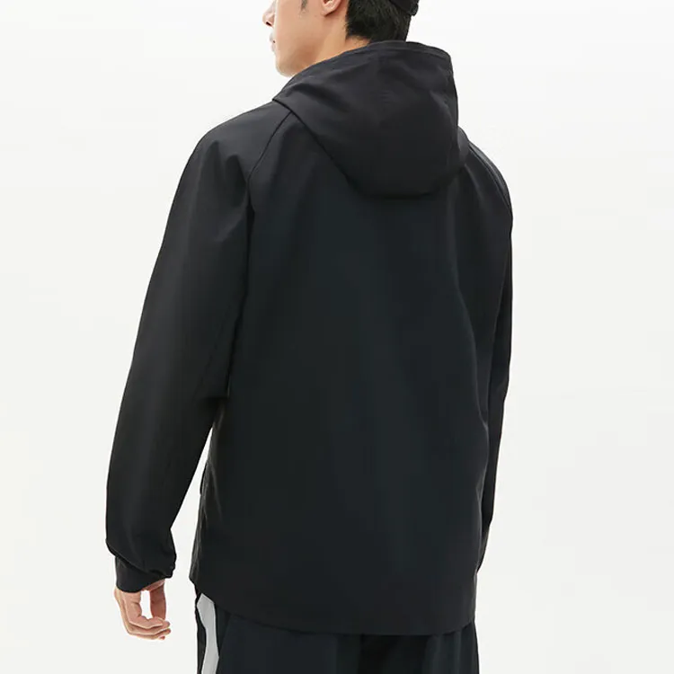 Anta Basketball Collection Trench Coat Men's Basic Black-3