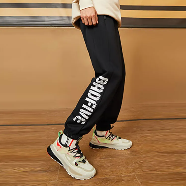 LiNing Sports Basketball Collection Knitted Sweatpants Men's 2 Pack Black-3