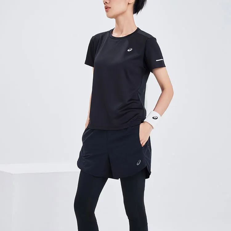 Asics Regular T Shirt Women's Black-1