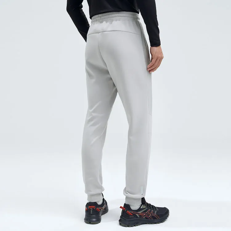 Asics Knitted Sweatpants Men's Gray-3