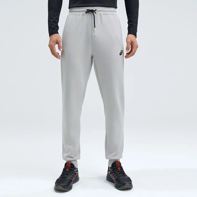 Asics Knitted Sweatpants Men's Gray-2