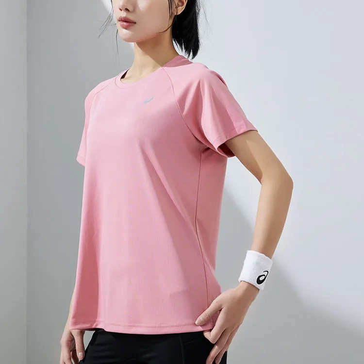 Asics T Shirts Women's Pink-3