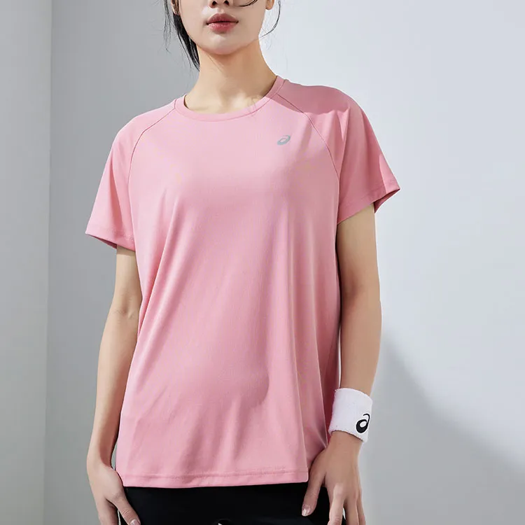 Asics T Shirts Women's Pink-1