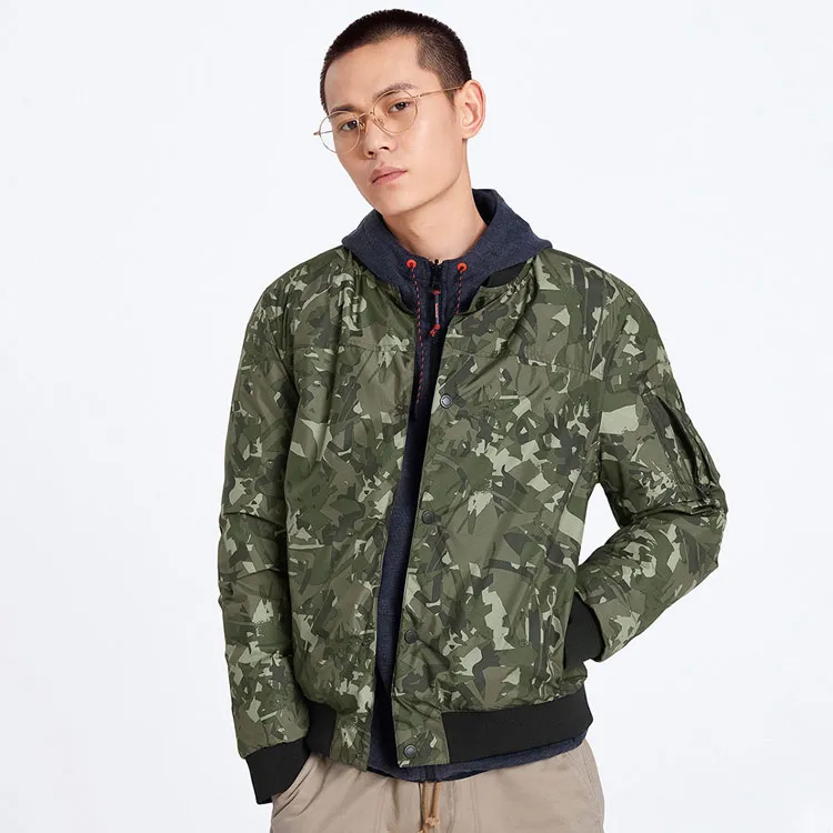Timberland Puffer Jacket Men's Camouflage-2