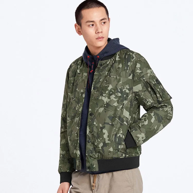 Timberland Puffer Jacket Men's Camouflage-4