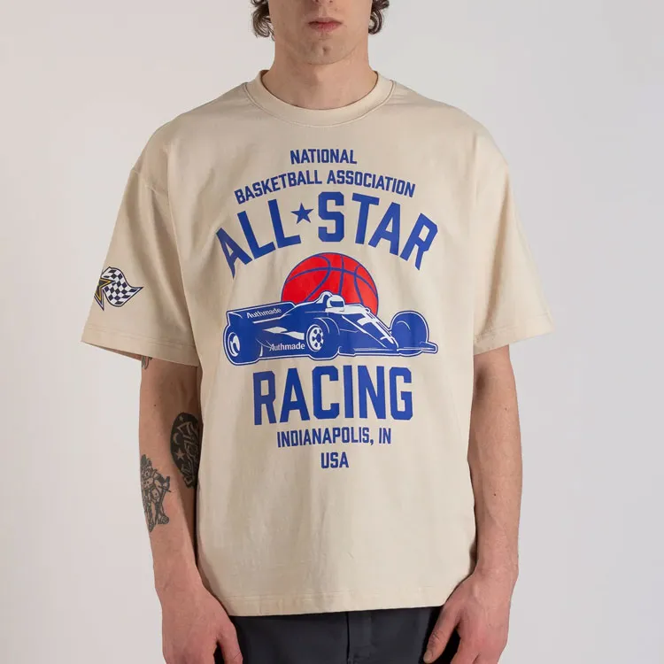 NBA x Authmade T-Shirt Unisex Cream-2