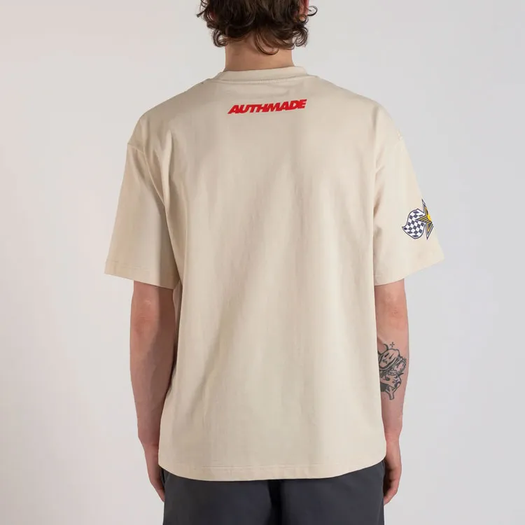 NBA x Authmade T-Shirt Unisex Cream-4