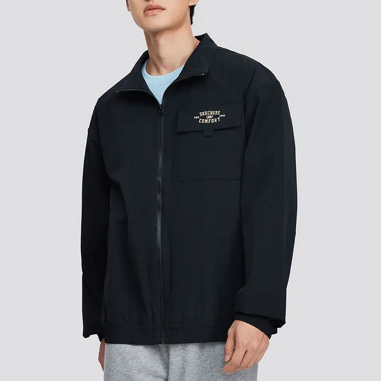 Skechers Jackets & Coats Men's Carbon Black-2