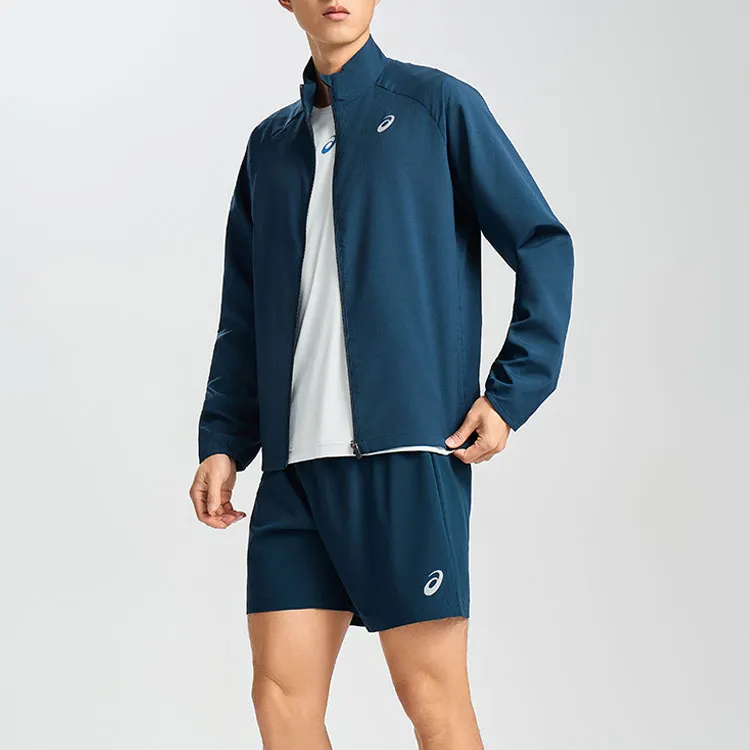 Asics Jackets Coats Men's Dark Blue-3