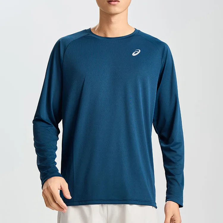 Asics T Shirts Men Dark Blue-1