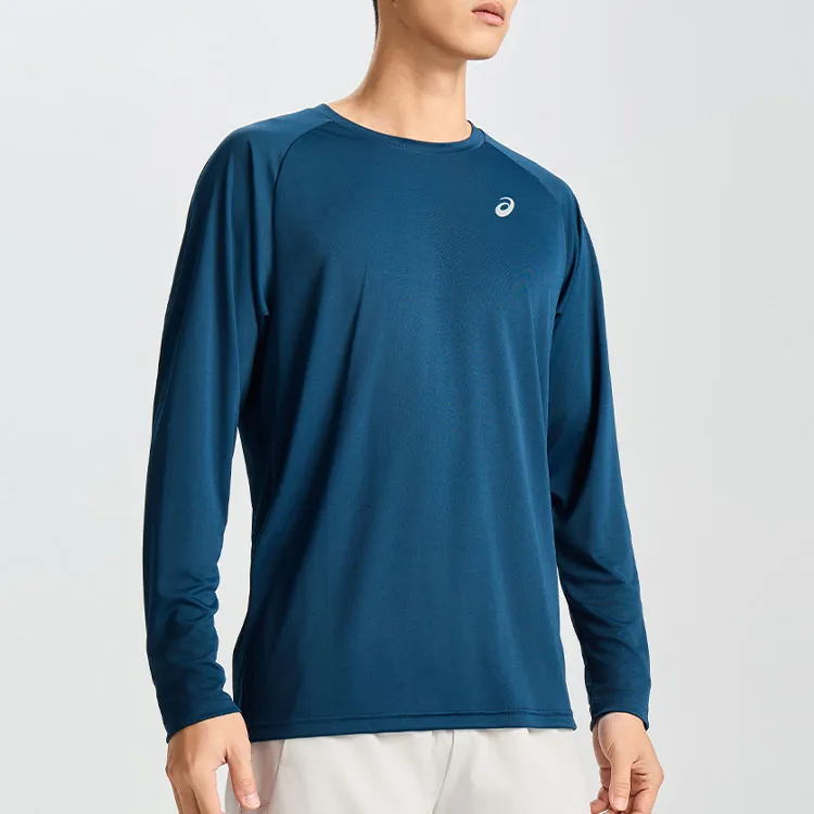 Asics T Shirts Men Dark Blue-3