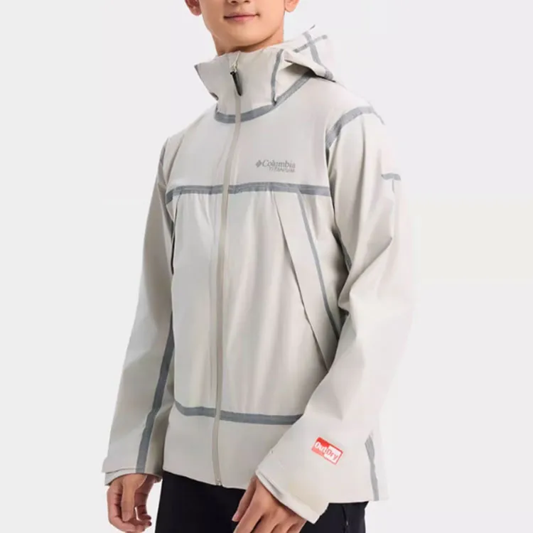 Columbia TITANIUM Windbreaker Jacket Unisex Ecru-3