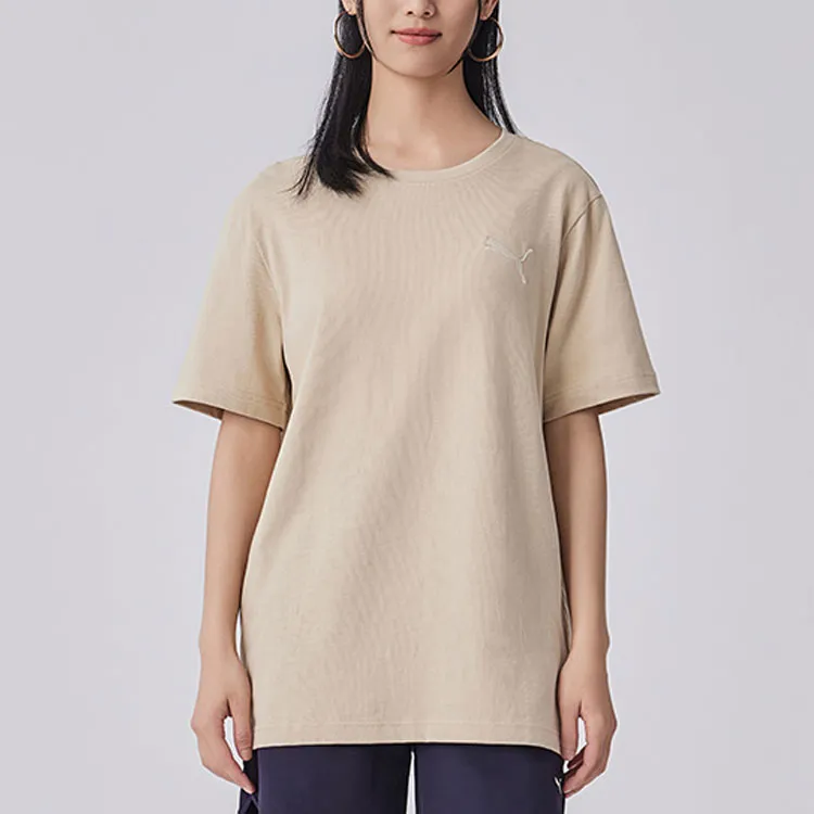 PUMA T Shirt Unisex Roasted Almond-1