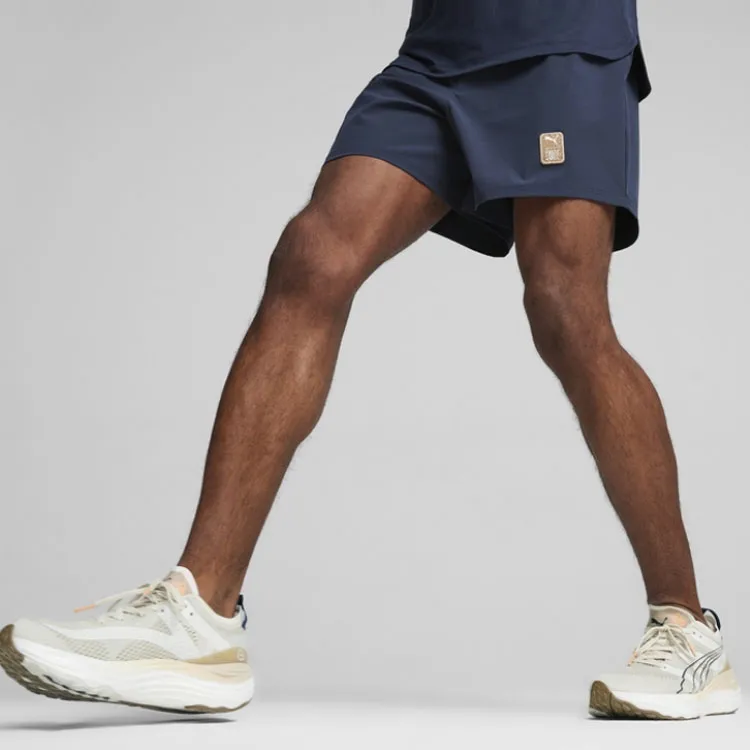PUMA x FIRST MILE WOVEN 5' SHORT Sports Shorts Men's Marine Blue-1