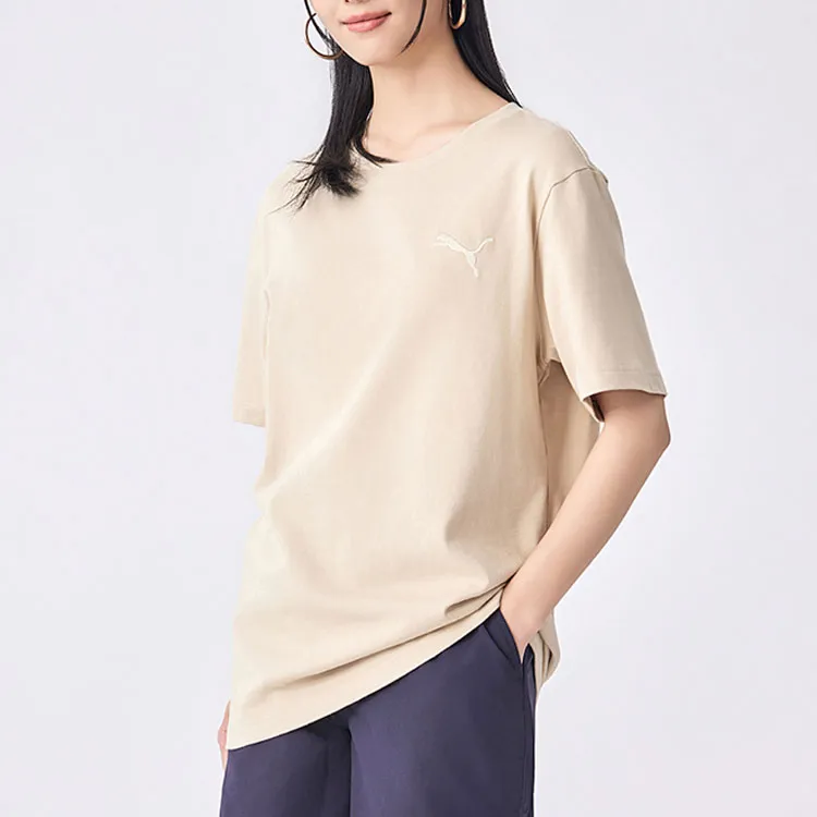 PUMA T Shirt Unisex Roasted Almond-2