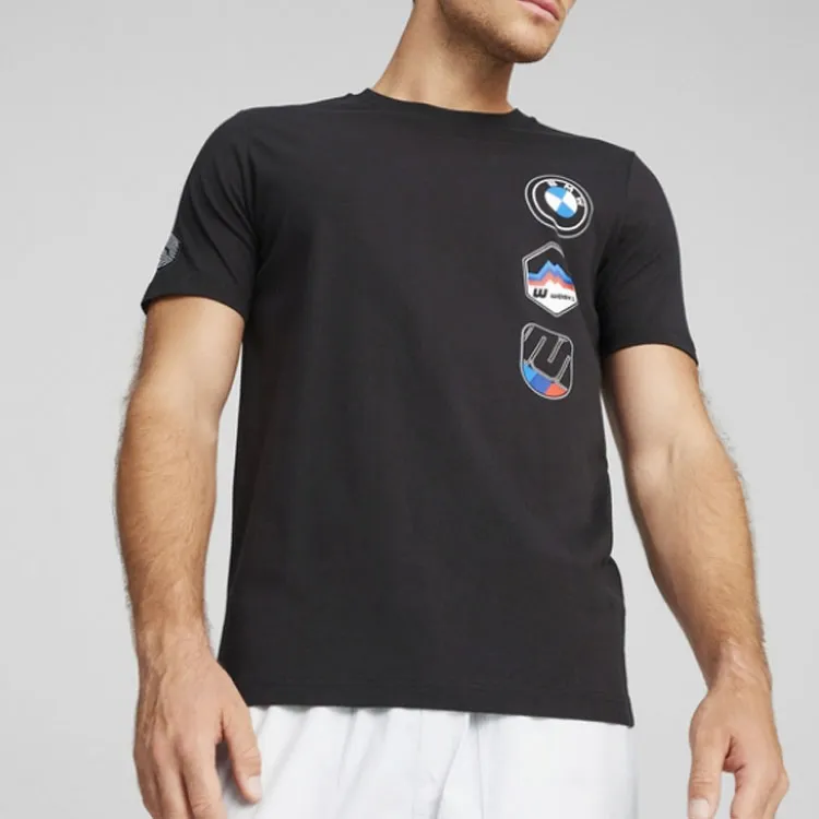 PUMA BMW Motorsport T Shirt Men's Black-2