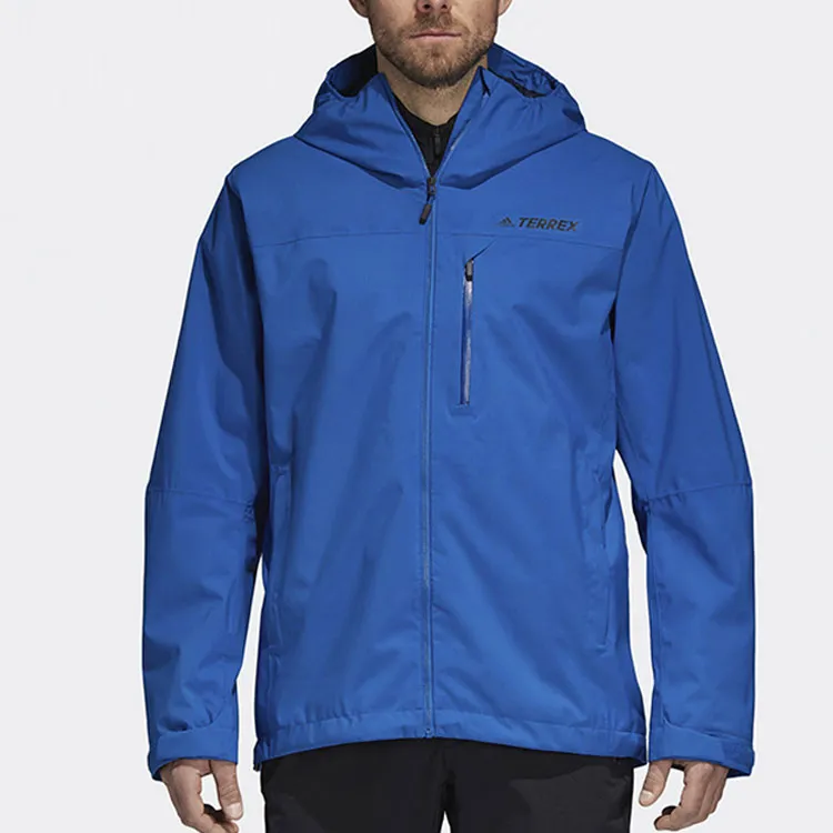 Adidas TERREX Trench Coat Men's Blue-2