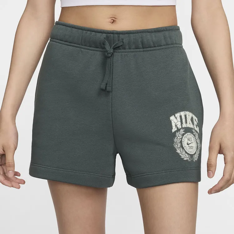 Nike Sportswear Club Fleece Women's Mid-Rise Graphic Shorts-3