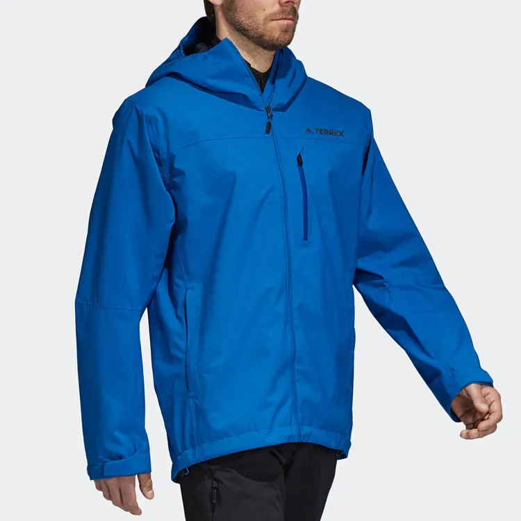 Adidas TERREX Trench Coat Men's Blue-4