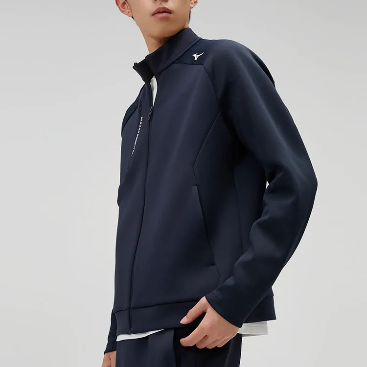 Mizuno ESSENTIAL Series Jackets & Coats Men's Polar Night Blue-4